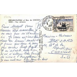 ABIDJAN PLATEAU COTE D ' IVOIRE 1957