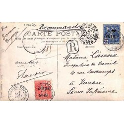 YUNNAN-FOU-CHINE 1907 Carte...