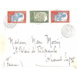 1934 lettre pour la France...