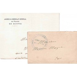 Alexandria sale postal history with covers and stamps 