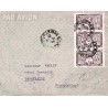 1948 Lettre avion pour Madagascar à 1 $ 80 de SAIGON R.P.