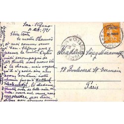 1921 Carte postale Levant...