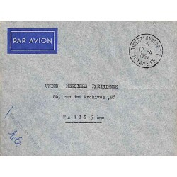 DIRECTION DES P.T.T. GUYANE - FRANse 1957