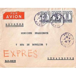 1946 Lettre avion EXPRES -...