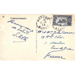 1929 Carte postale 25 c...