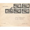 1950 Lettre à 5 $ Oblitération SAIGON R.P. - SUD VIETNAM -