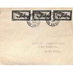 1950 Lettre à 3 $ avec PA11 x 3
