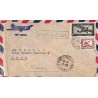 1950 Lettre à 1 $ 20 de PHNOMPENH * CAMBODGE *
