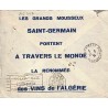 1935 Lettre à 2 F. Oblitération ALGER R.P.