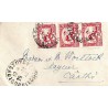 1948 lettre 60 c Oblitération LONGXUYEN COCHINCHINE