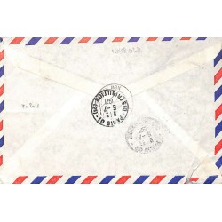 1971 Lettre Oblitération VILA NEW HEBRIDES