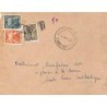 1958 Lettre Taxe France 80 f. ABONG-M'BANG  CAMEROUN