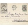 1923 Entier Enveloppe 50 c RANOMAFANA. MADAGASCAR