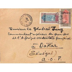 1928 Lettre à 50 c Timbre à date FADA - N’GOURMA HAUTE-VOLTA