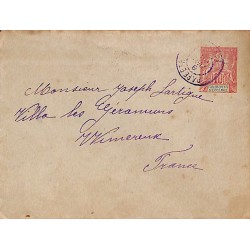 1906 Enveloppe entier 10 c...