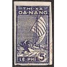 Da-Nang timbre fiscal local 5 $ bleu