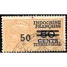 Indochine Timbre fiscal unique, 50 sur 60 cents