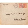 CHEFOU-CHINE  POSTE FRANCAISE  lettre 1904