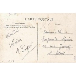 1909 Carte postale pour la France Affranchissement Haut-Sénégal Niger 1, 3