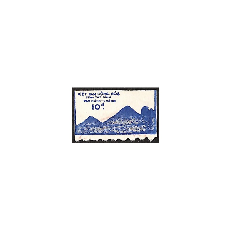 Tây Ninh timbre fiscal taxe locale 10 d bleu