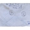 1944 Lettre à 6 f. 50 Oblitération MOUNDOU A.E.F.