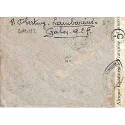 1939 lettre avion pour le Maroc à 9 f. 50