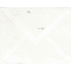 Lettre avec 371 Timbre à date  BENI SLIMANE 1963