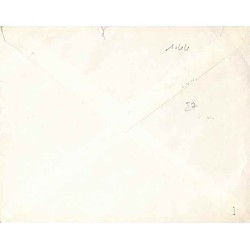 Lettre 1960 Oblitération EDJELEH SAS OASIS (lettres larges)