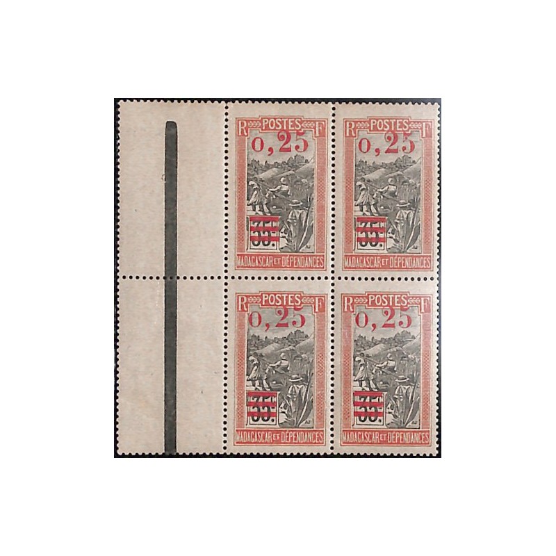 timbre Madagascar 126A **