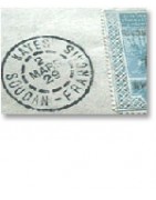 Soudan français lettres timbres oblitérations-tropiquescollections